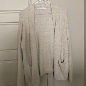 Cream chenille sweater